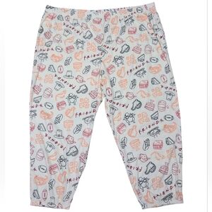Friends Themed Pajama Pants Fleece Super Soft Like New size 3X